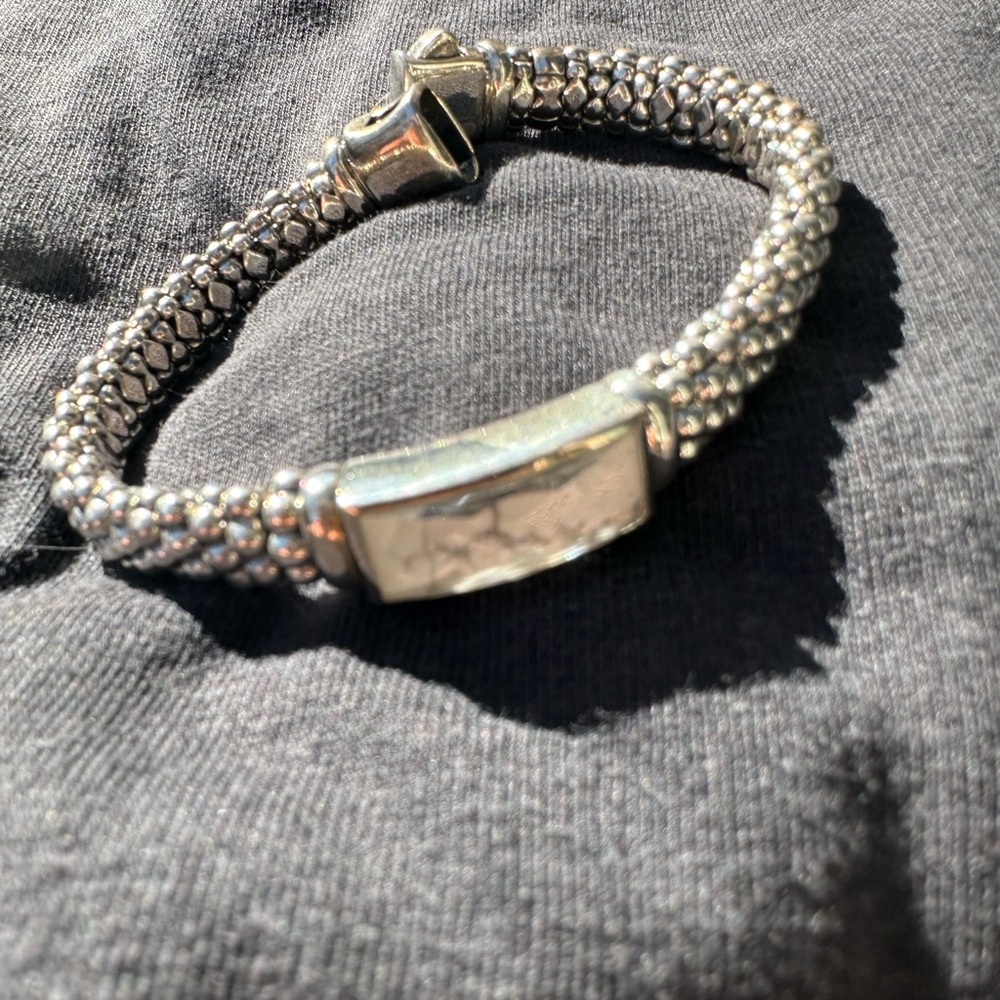 Sterling silver bracelet, Maya Collection, by Lagos
